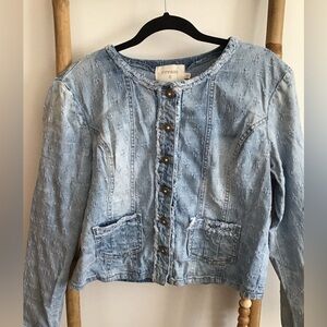 Cream brand denim jacket. Size 8
